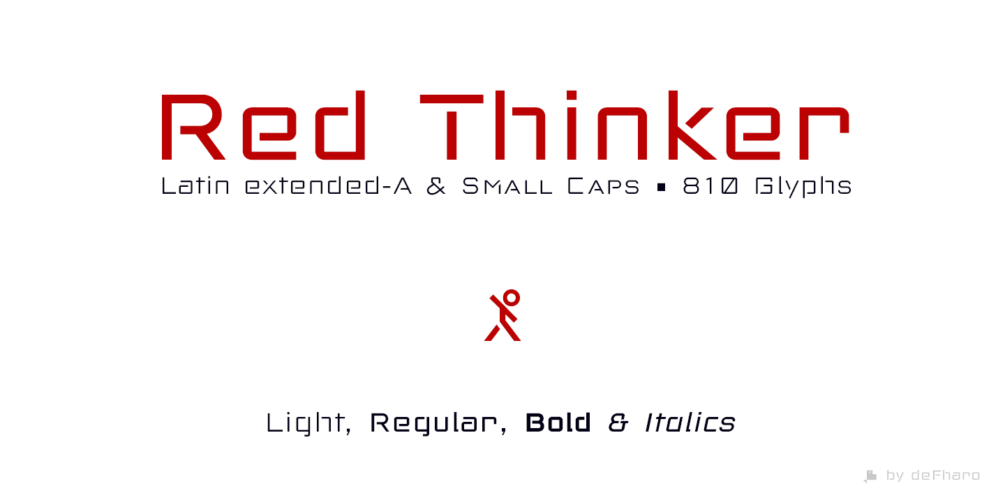 Font Red Thinker